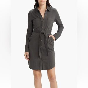 NWT Faherty Knit Seasons Long Sleeve Organic Cotton Dress - Size Small